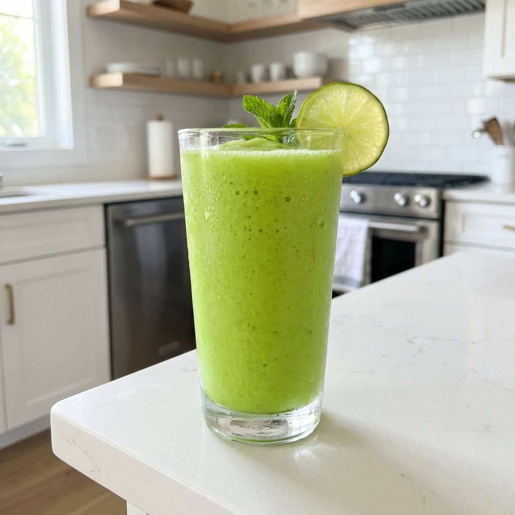 Toxic Lime Slime Smoothie