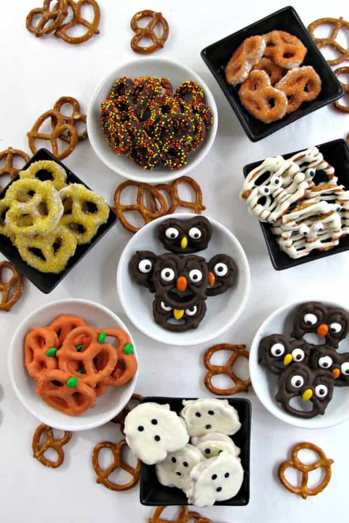 Spooky Pretzel Variety Board