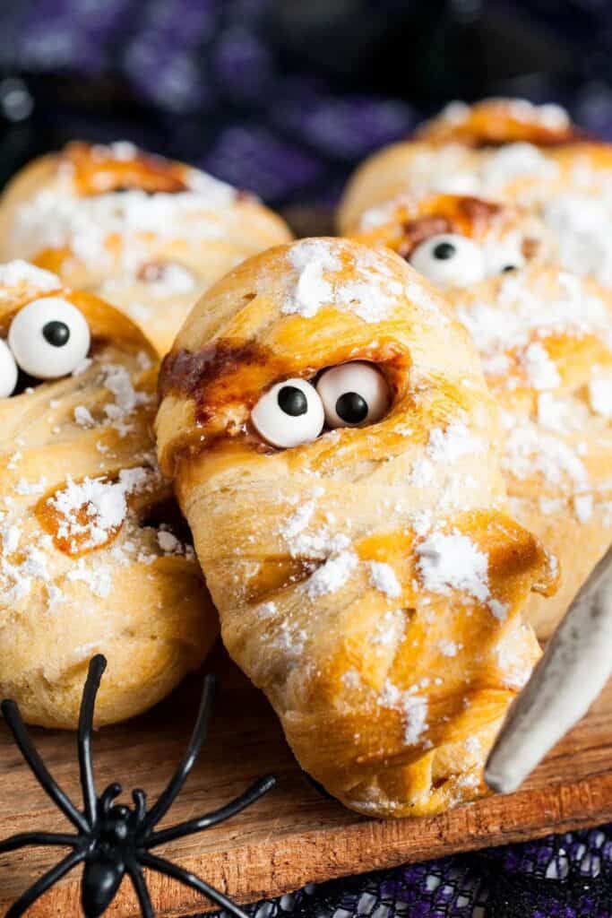 Crescent Roll Mummies