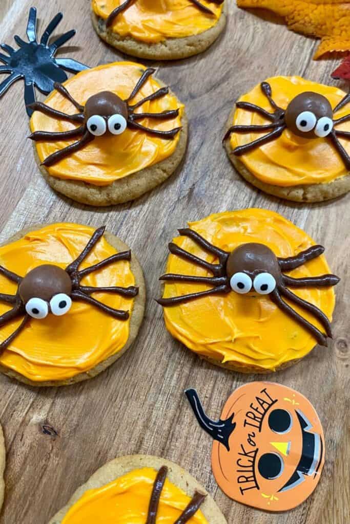 Spider Sugar Cookies