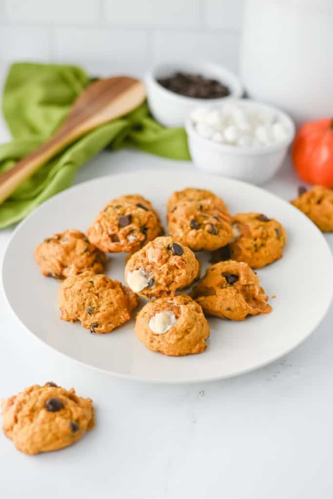 Pumpkin S'mores Cookies
