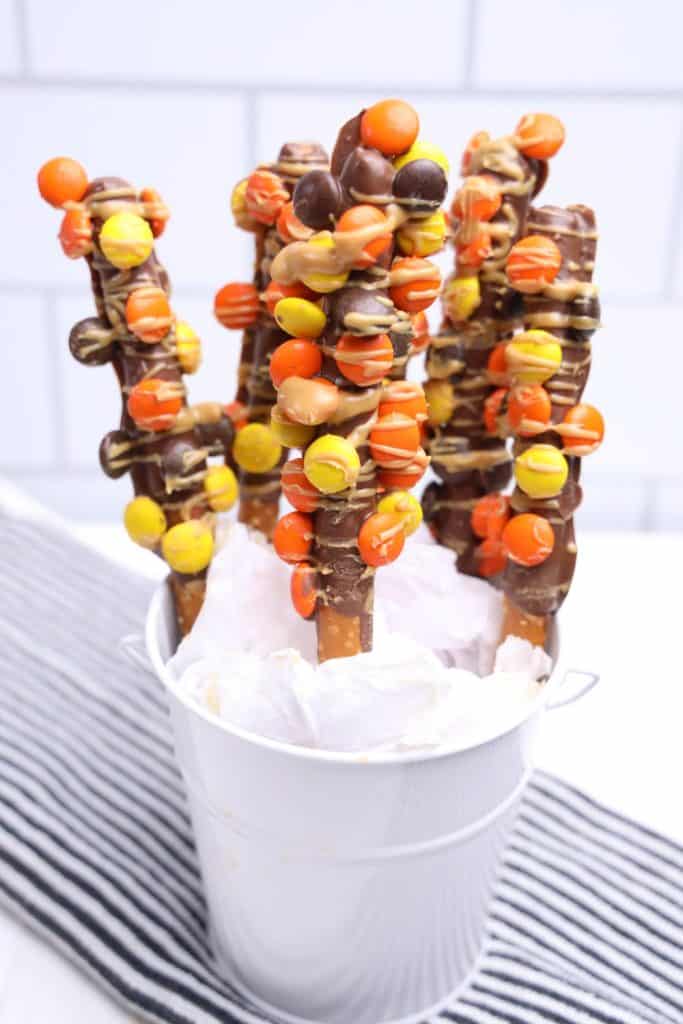 Reese's Pieces Pretzel Rods