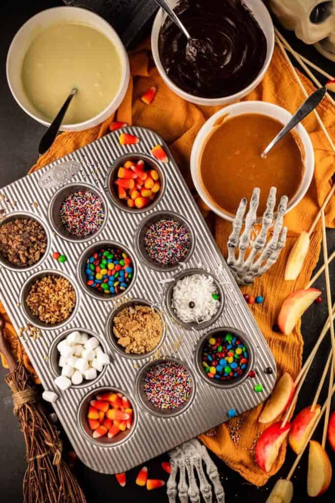 Gourmet Caramel Apple Bar